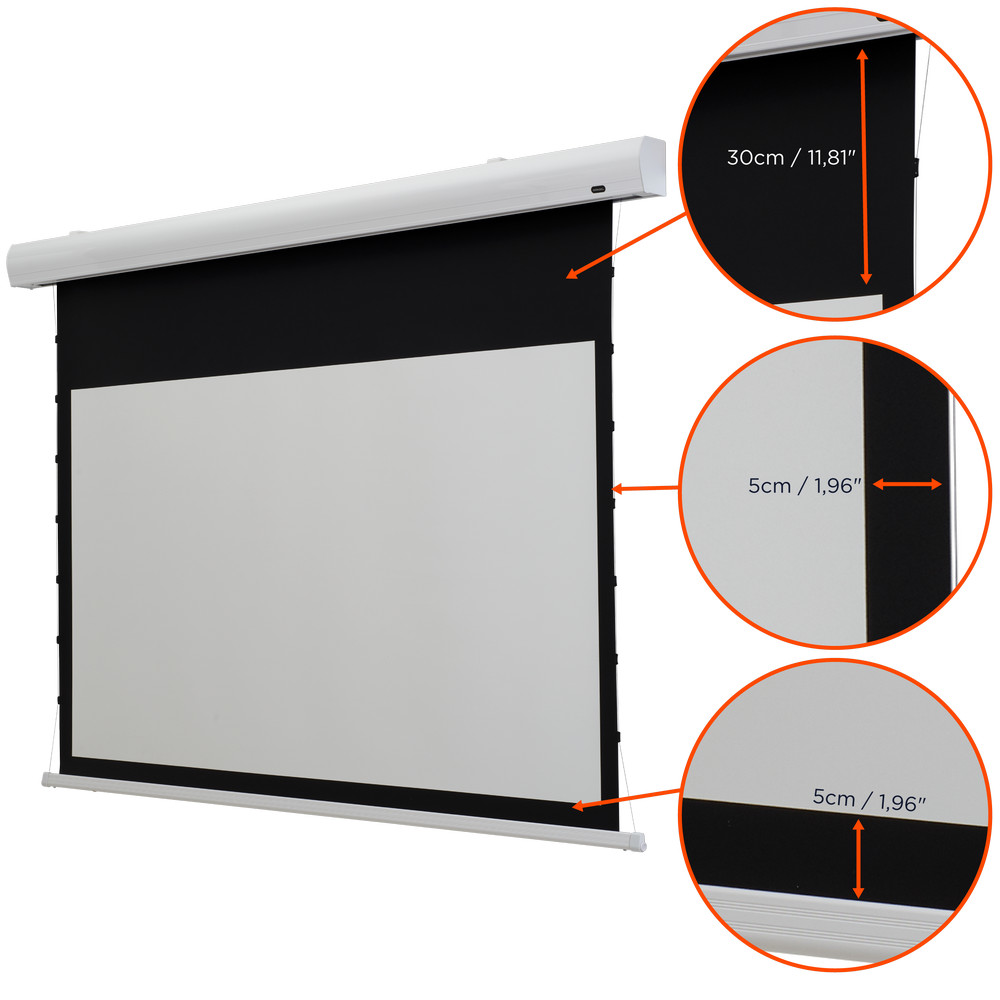 celexon Leinwand HomeCinema Tension 280 x 158 cm, 126" - MWHT