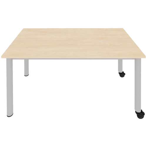 Rollprofi Rechtecktisch, fahrbarer Schultisch B/H/T: 140x53x70 cm