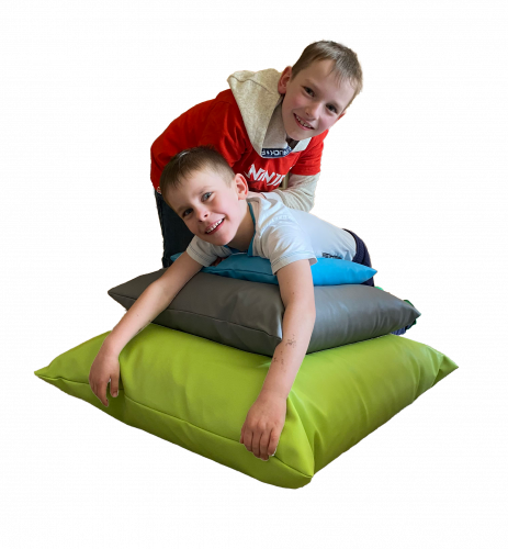 Wellness Oase Kissen B/H/T: 40x15x40 cm, Bezug: Stoff schwer entflammbar