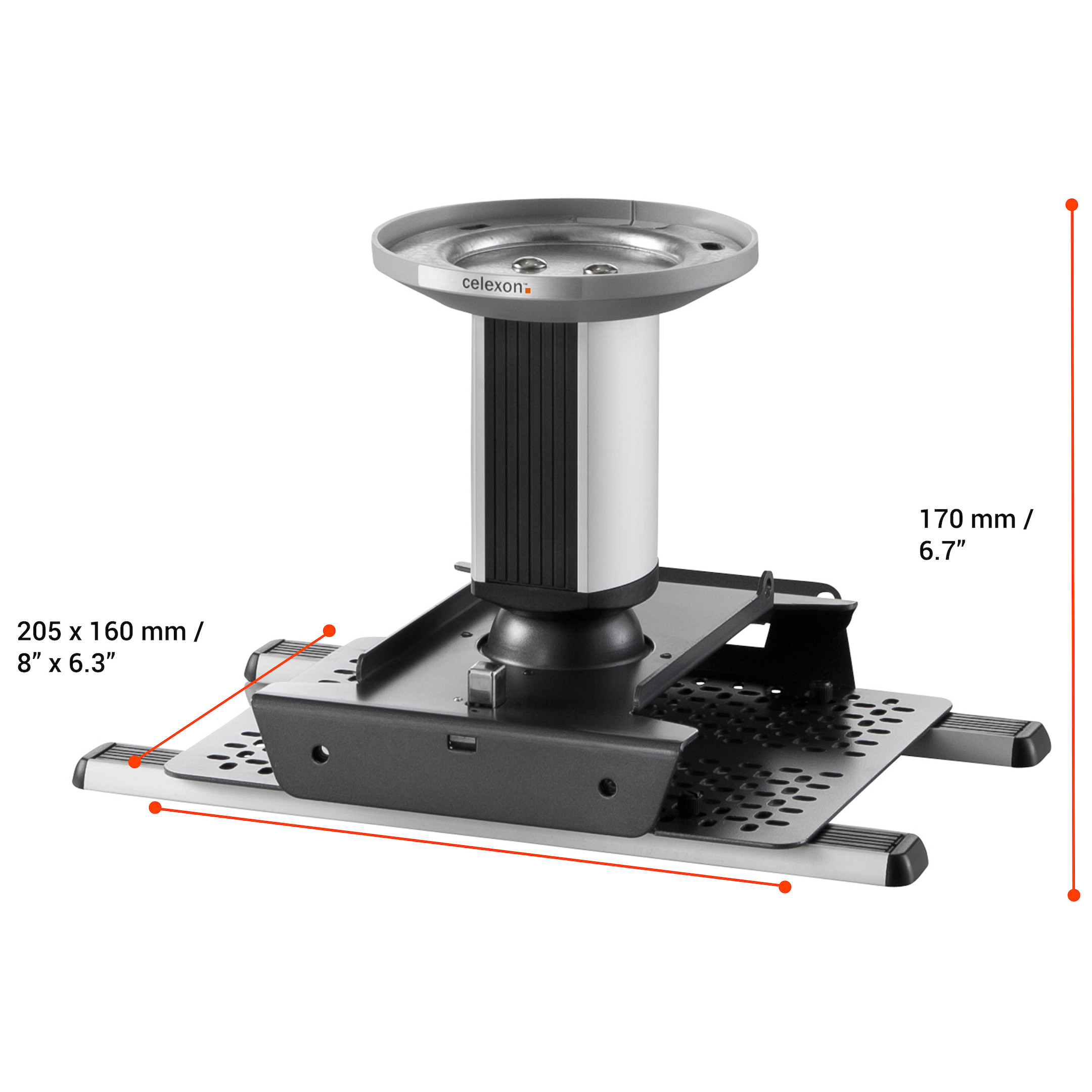 celexon Deckenhalterung universal MultiCel 1500 Expert für ST Beamer