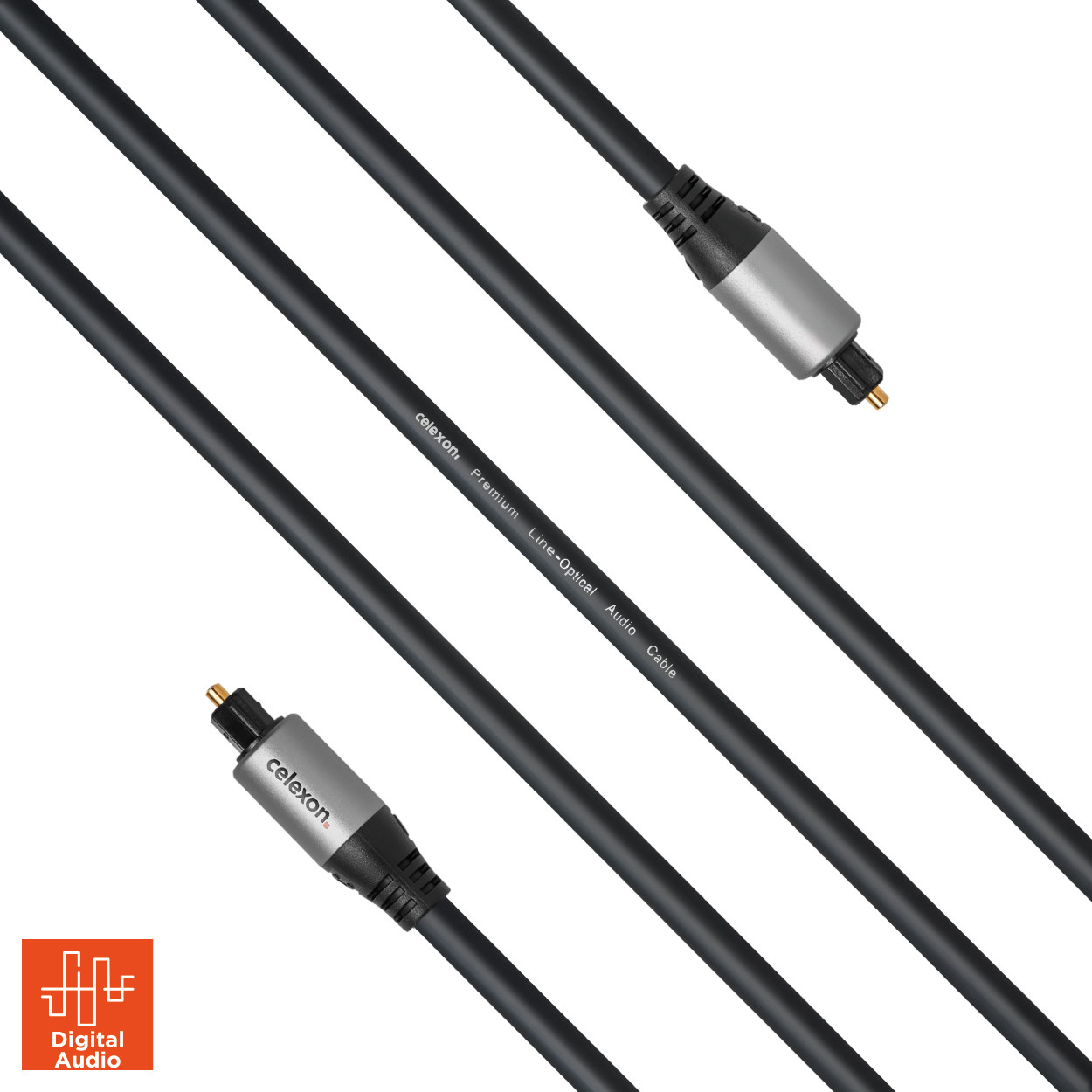celexon Toslink Optisches Audiokabel 7,5m - Professional Line
