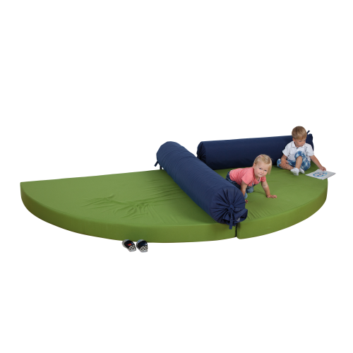 Ersatzbezug für KE2D-V1 2x Polster, B/H/T: 160x15x160 cm, 1 Rolle: L/Ø: 130x30 cm, 1 Rolle: L/Ø: 160x30 cm