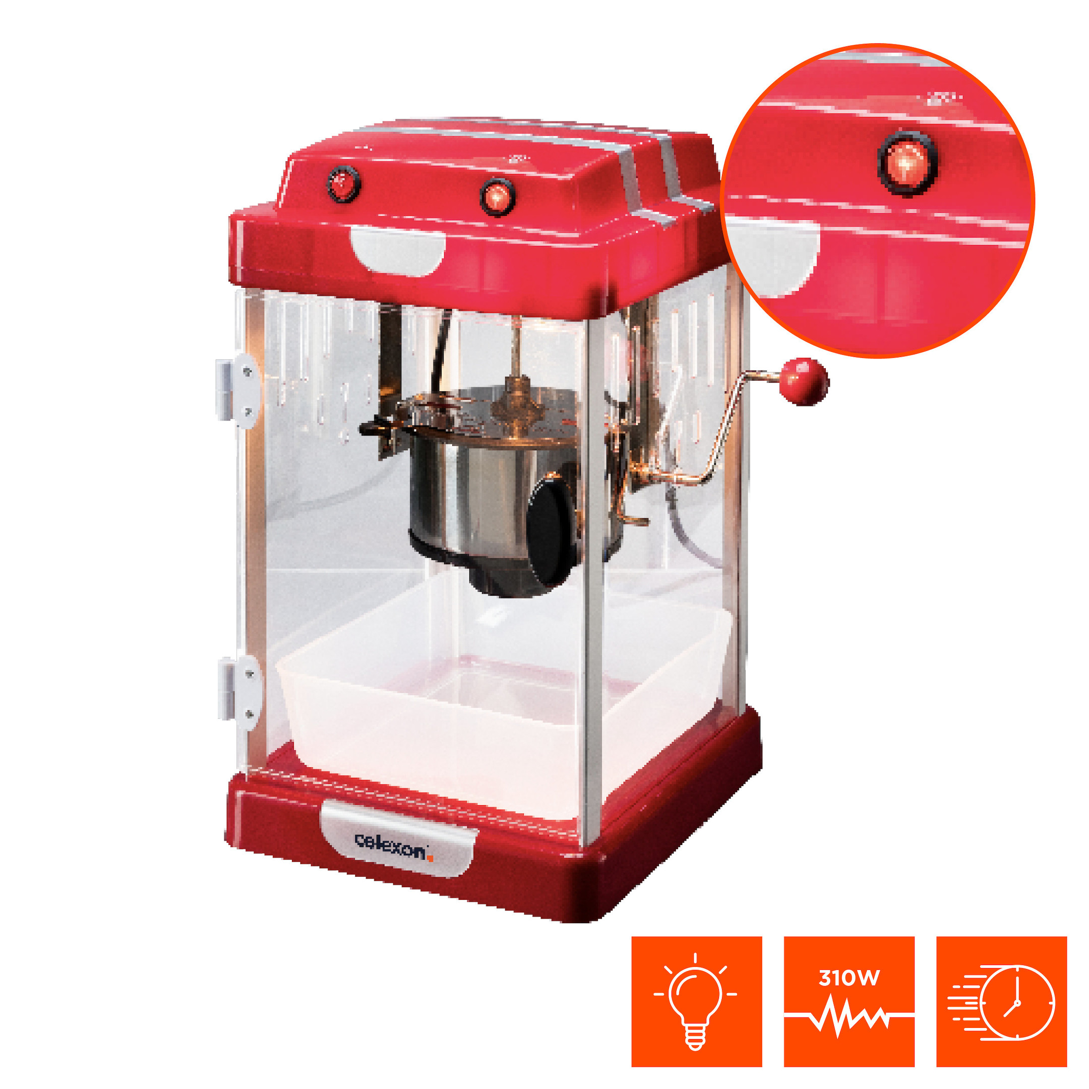 celexon CinePop CP1000 Popcornmaschine