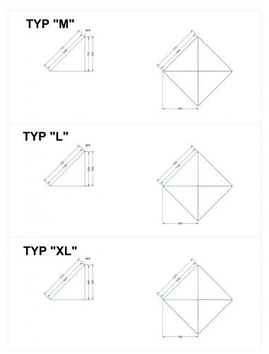 Pythagoras Dreiecktisch fahrbar mit Vollkern Tischplatte "Powersurf" B/H/T: 127x53x90 cm Mobiler Dreiecktisch mit Vollkern Tischplatte "Powersurf", Tischhöhe DIN 02 - 53 cm