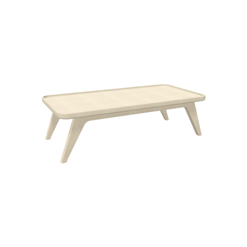 Tisch Ona mit Gestell aus Holz B/H/T: 60x35x60 cm, mit Holzplatte