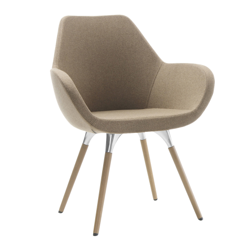 Stuhl Nele, mit Holzgestell B/H/T: 67x87x60 cm, Stoffgruppe C1/2