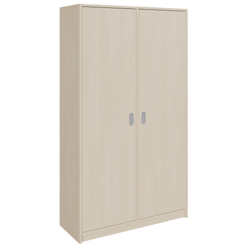 Korpus-Schrank mit 2 Türen in voller Höhe B/H/T: 102x180x40 cm, mit 2 Türen und Mittelwand, insgesamt 10 Fächer