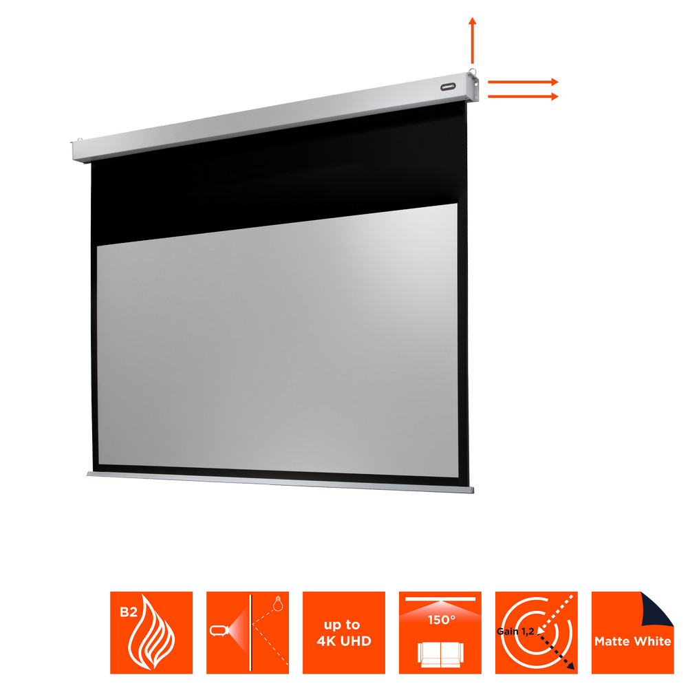 celexon Leinwand Motor Professional Plus 280 x 158 cm