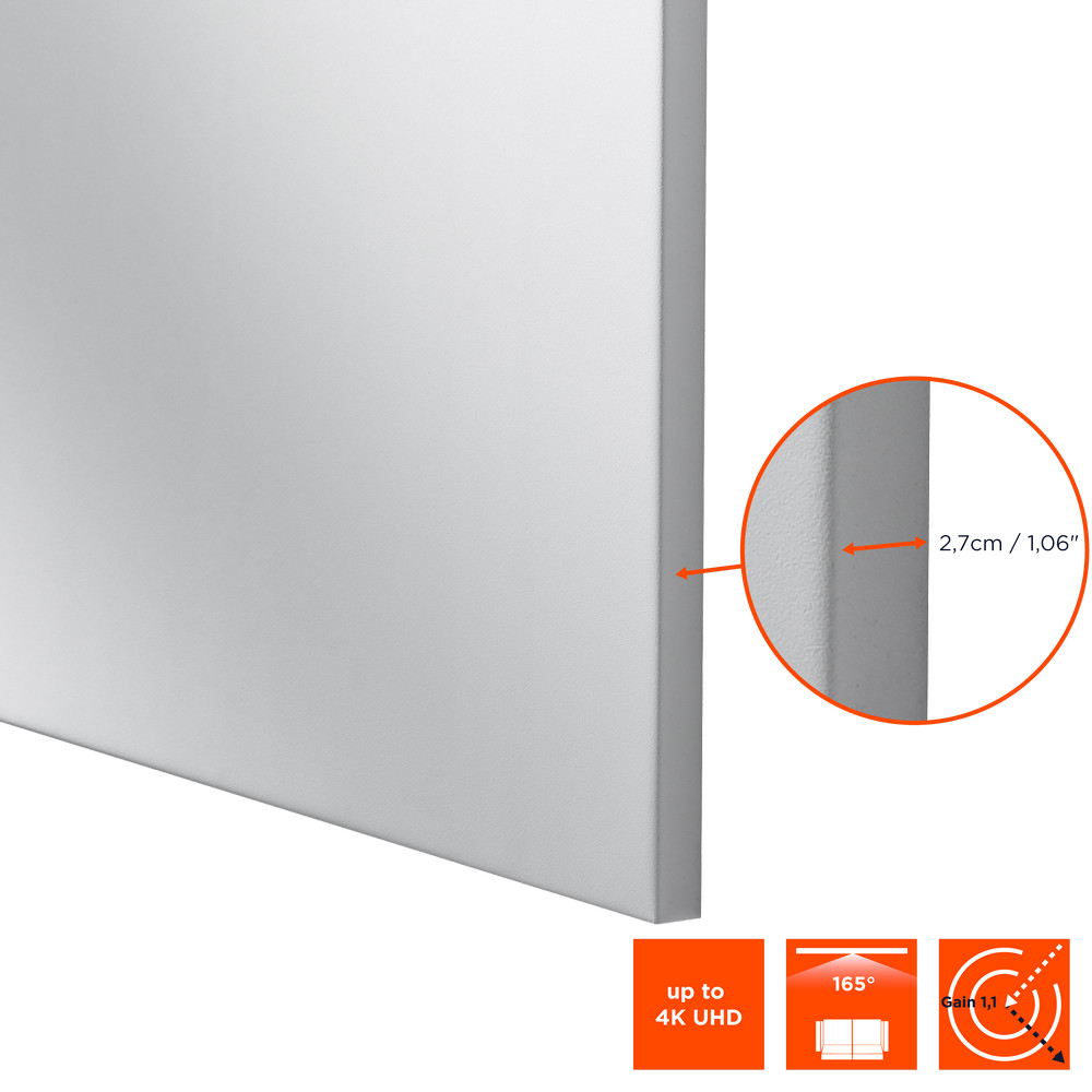 celexon Rahmenleinwand Expert PureWhite  400 x 250 cm