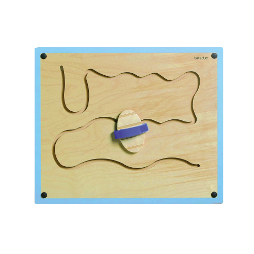 Wandspielelement Motiv "Welle", B/H/T: 60x50x3,5 cm