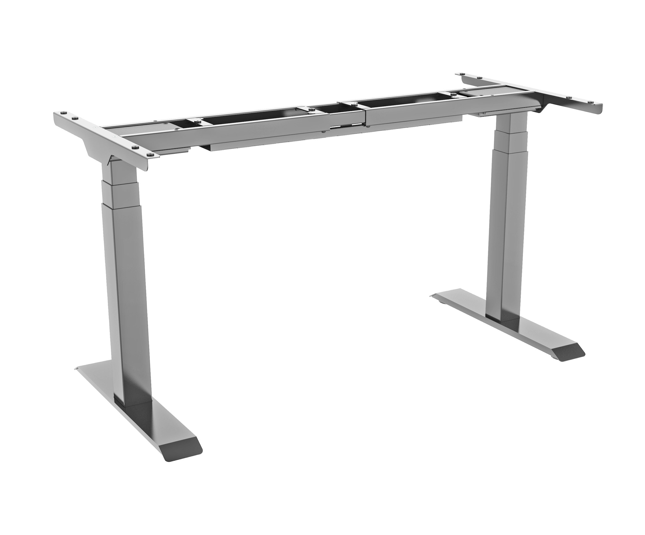 celexon elektrisch höhenverstellbarer Schreibtisch Professional eAdjust-58123 - grau, inkl. HPL Tischplatte 175 x 75 cm