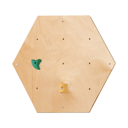 Kletterelement Wabe einzeln, Kantenlänge 47,5 cm, Höhe 82 cm