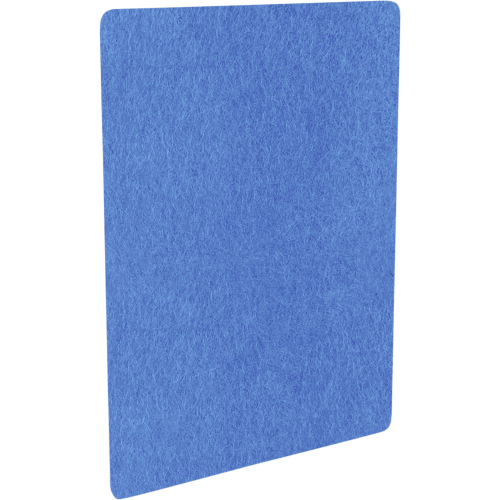 Akustikelement AKUSTIX Muram, mobiler Raumteiler B/H/T: 120x160x1,8 cm, Blau