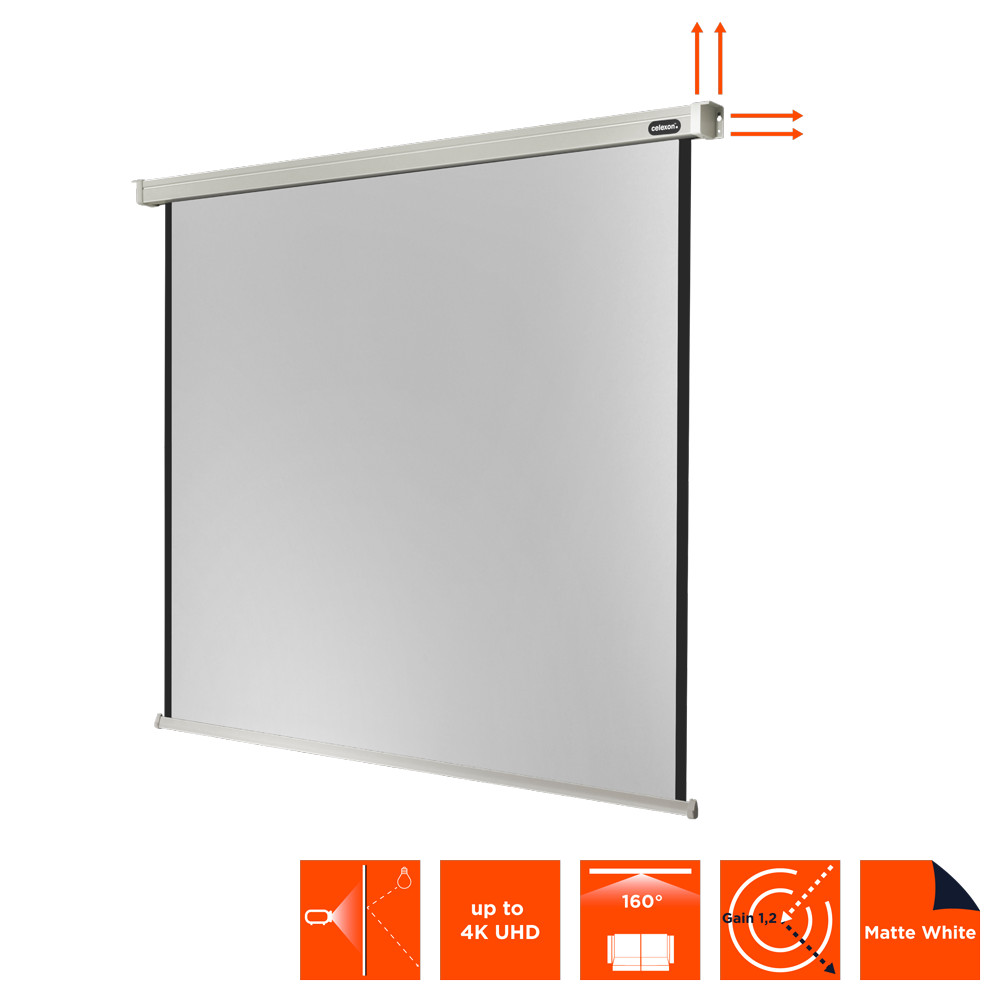 celexon Leinwand Motor Professional 180 x 180 cm