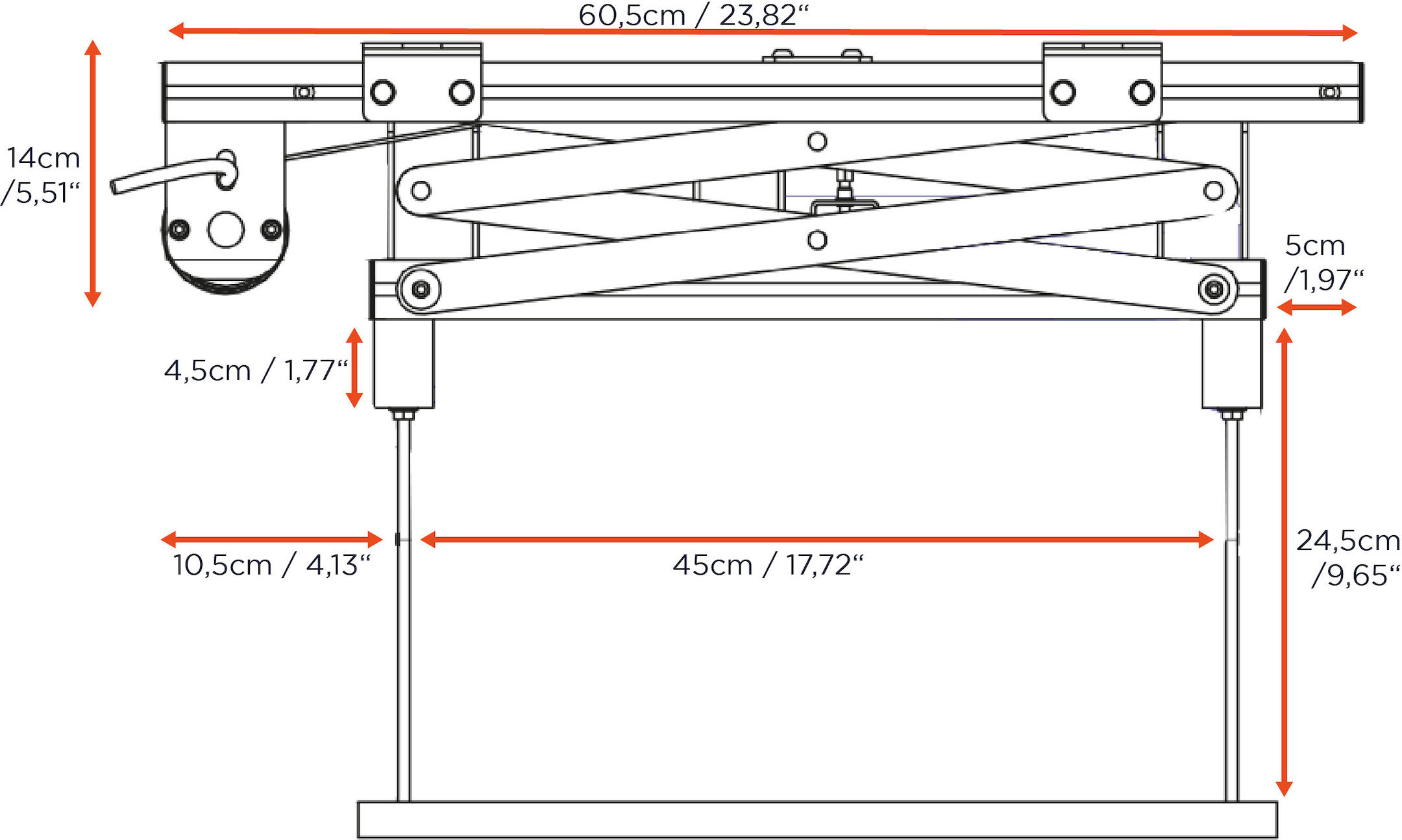celexon Deckenlift PL400 HC Plus