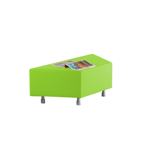 Sitzelement Trapez aus der Sofaserie Wellness-Oase B/H/T: 112/56x40x50 cm, Stoffbezug schwer entflammbar
