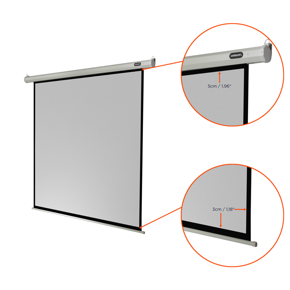celexon Leinwand Motor Economy 180 x 180 cm