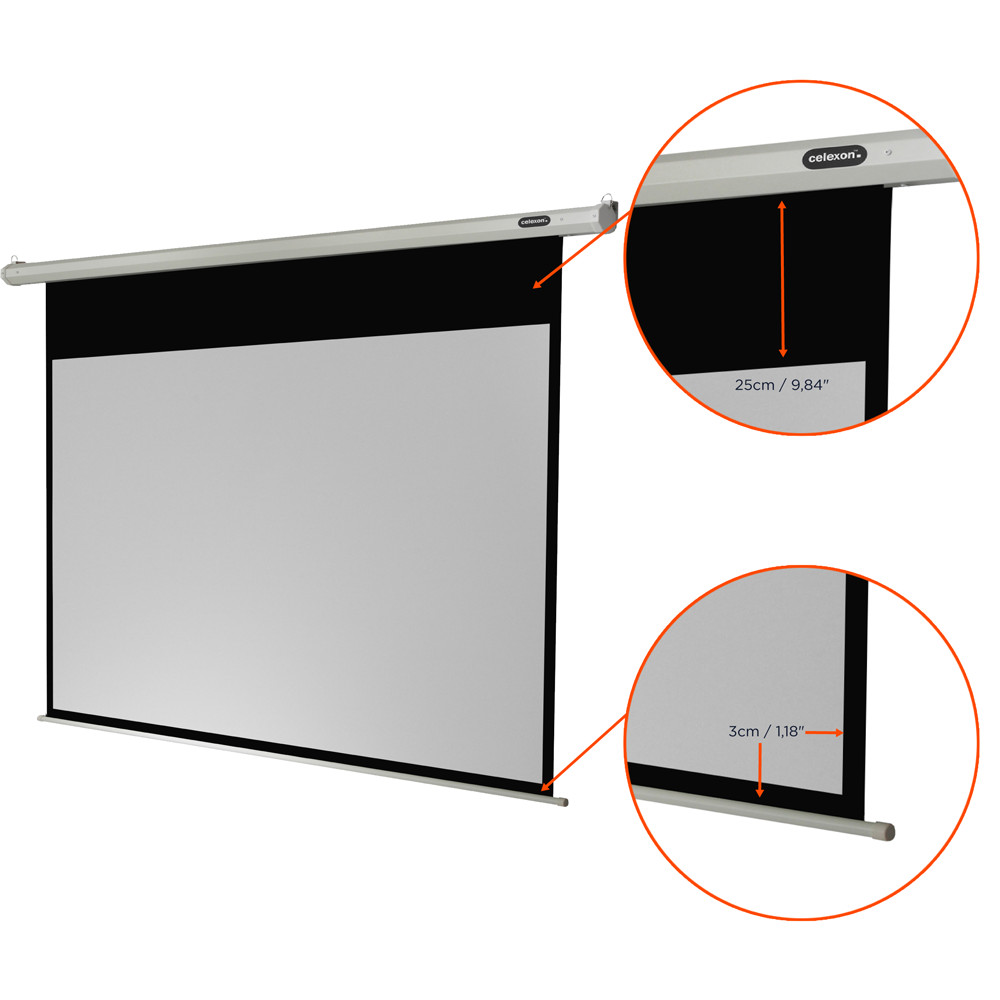 celexon Leinwand Motor Economy 160 x 90 cm