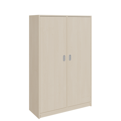 Korpus-Schrank mit 2 Türen in voller Höhe B/H/T: 102x160x40 cm, mit 2 Türen und Mittelwand, insgesamt 10 Fächer