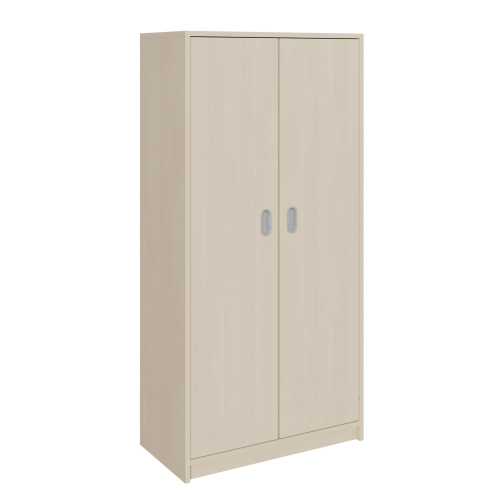 Korpus-Schrank mit 2 Türen in voller Höhe B/H/T: 78x160x40 cm, mit 2 Türen und 5 Fächern