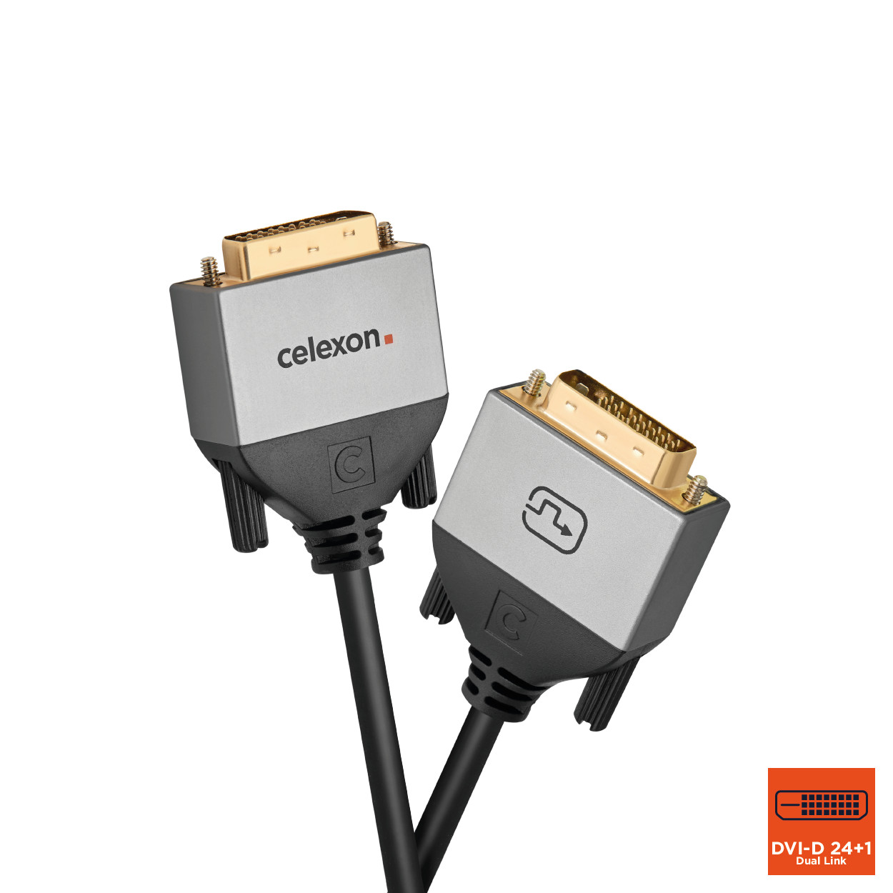 celexon DVI Dual Link Kabel 5,0m - Professional Line