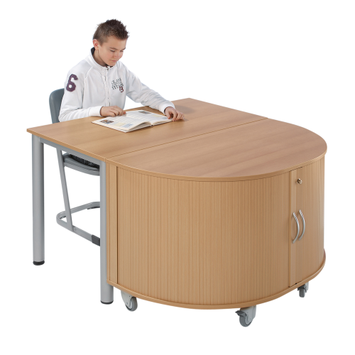 Rechtecktisch B/H/T: 130x76x65, Quadratfuß aus Chrom