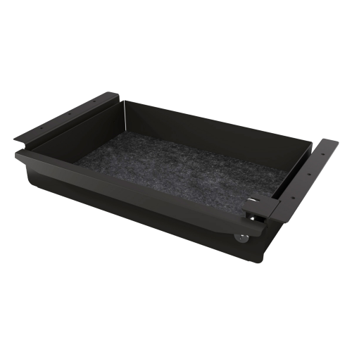 Schubkasten für höhenverstellbare Tische Modell EHC Farbe schwarz RAL9005