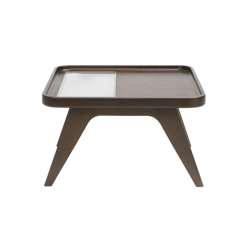 Tisch Ona mit Gestell aus Holz B/H/T: 60x35x60 cm, mit Holzplatte