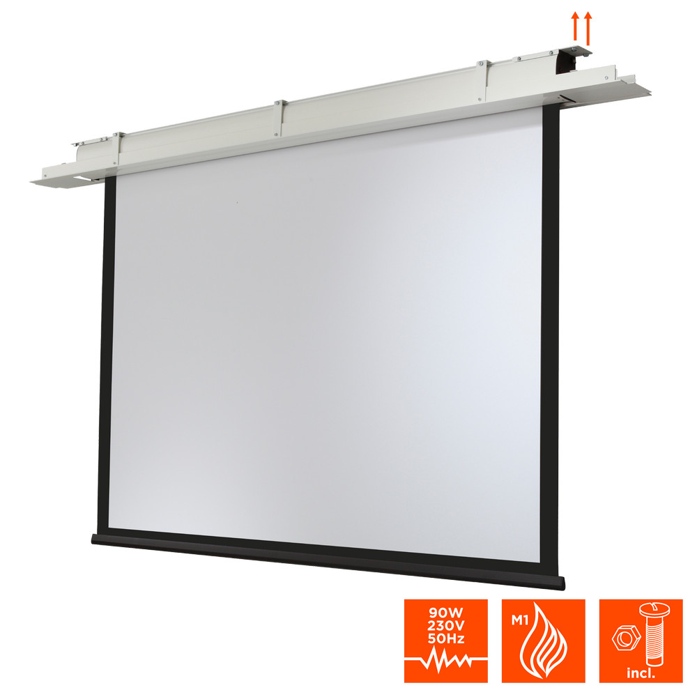celexon Deckeneinbau Leinwand Motor Expert 300 x 225 cm