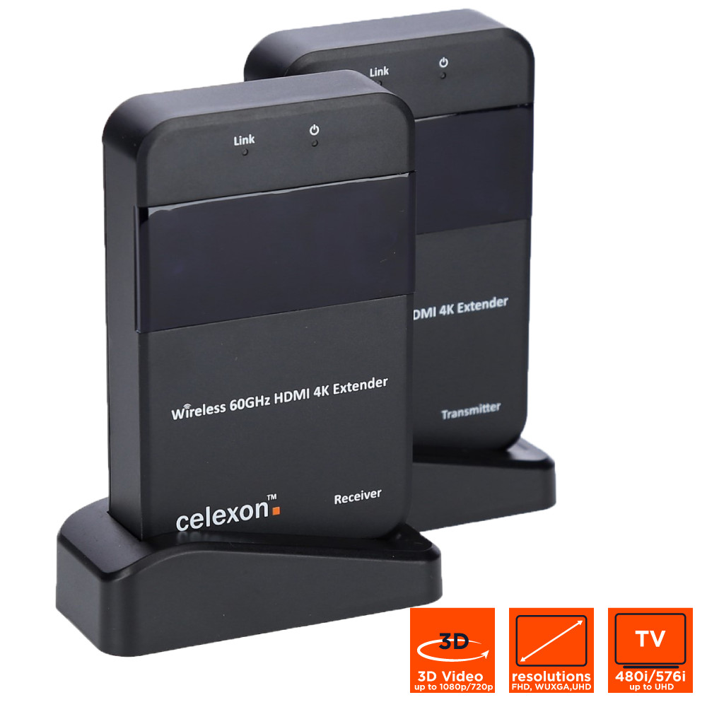 celexon Expert HDMI-Funk-Set WHD30M - 4K