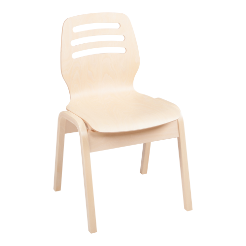 Stuhl JULIAN, mit Sitz-/Rückenpolster B/H/T: 50x88x51 cm, Sitzhöhe 46 cm