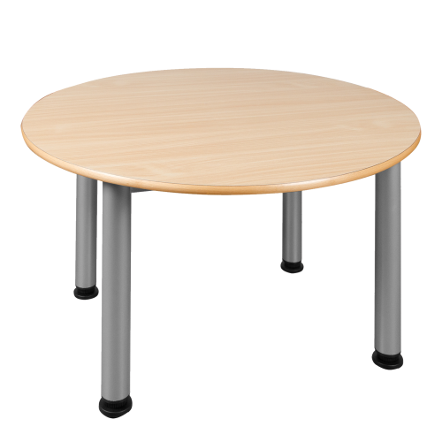 Couchtisch für Polstersitzgruppen Runder Tisch, ⌀/H: 100x52 cm, feststehend, Melaminplatte