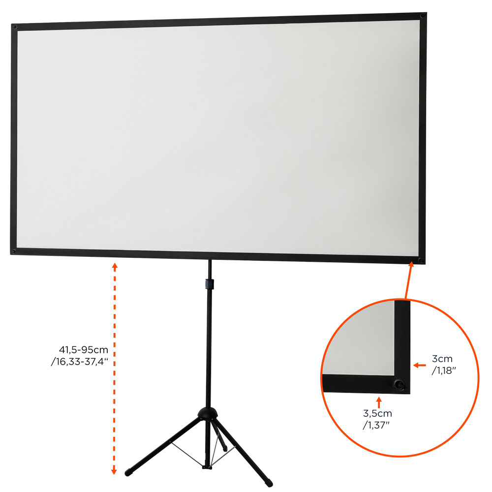 celexon Stativleinwand Ultra-lightweight 177 x 100cm