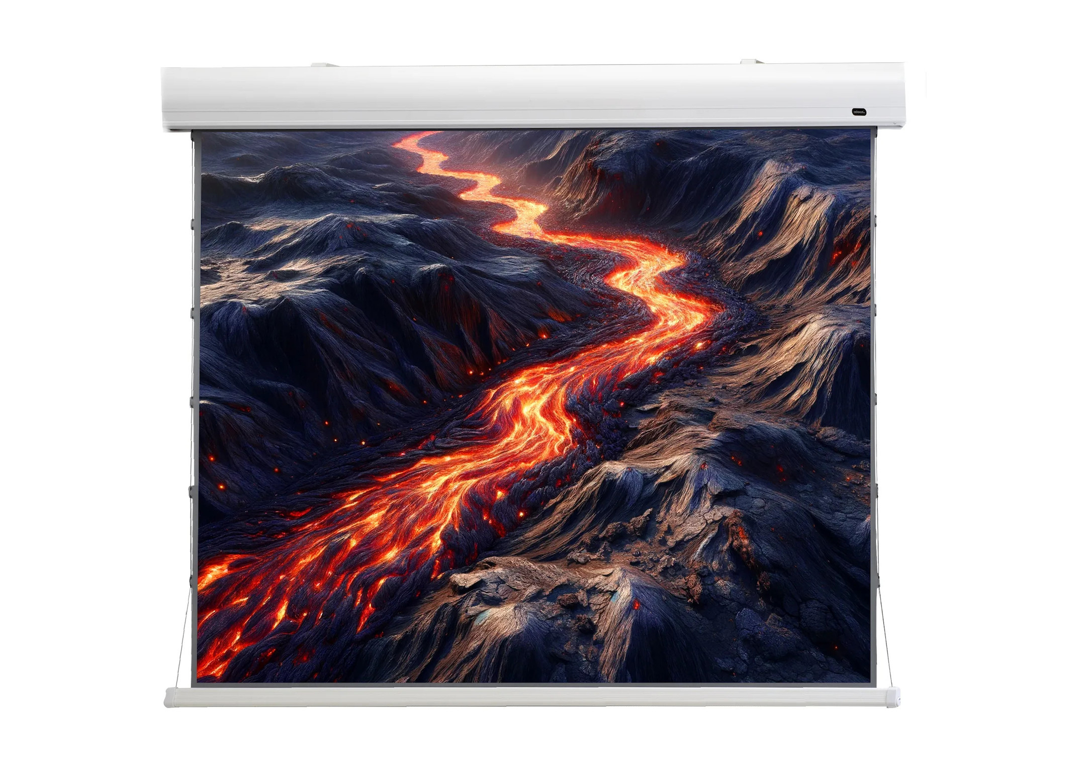 celexon HomeCinema Hochkontrastleinwand Tension 221 x 124 cm 100" - Dynamic Slate ALR