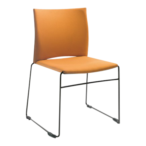 Stuhl DIANE mit Armlehne, Polster und Polster, Farbe des Bezugs wählbar, Gestell: Weißaluminium