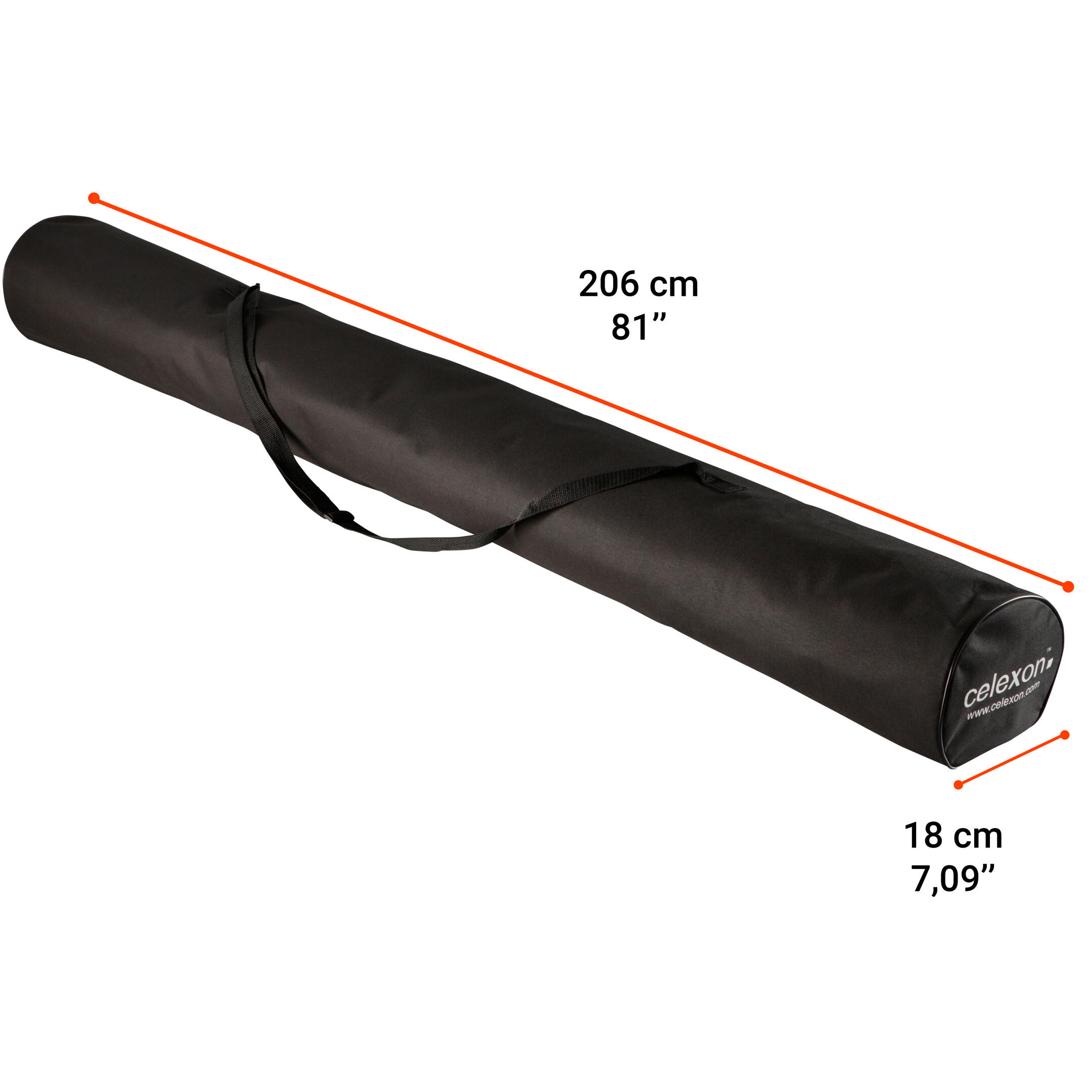 celexon Softcase für Stativleinwand 184 cm