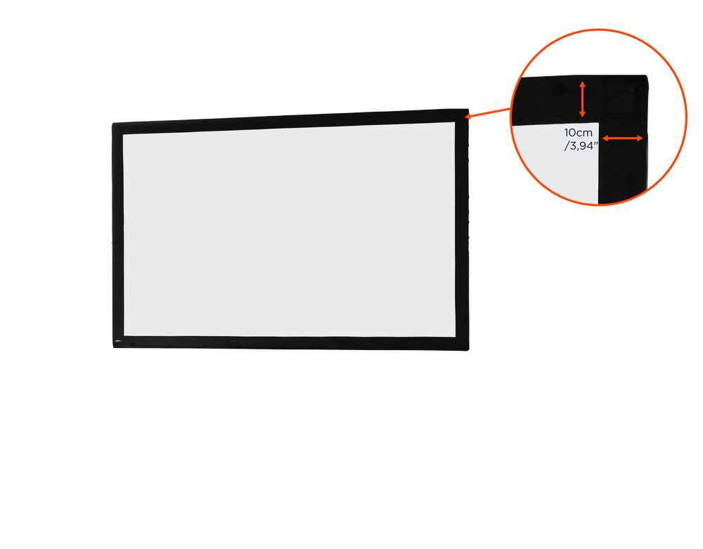 celexon Tuch für Faltrahmen Mobil Expert - 244 x 152 cm