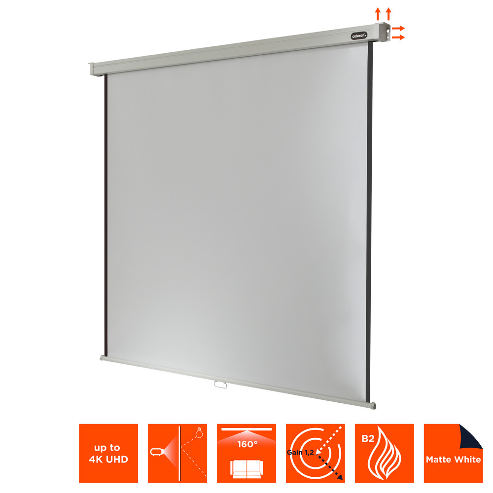 celexon Leinwand Rollo Professional 180 x 180 cm