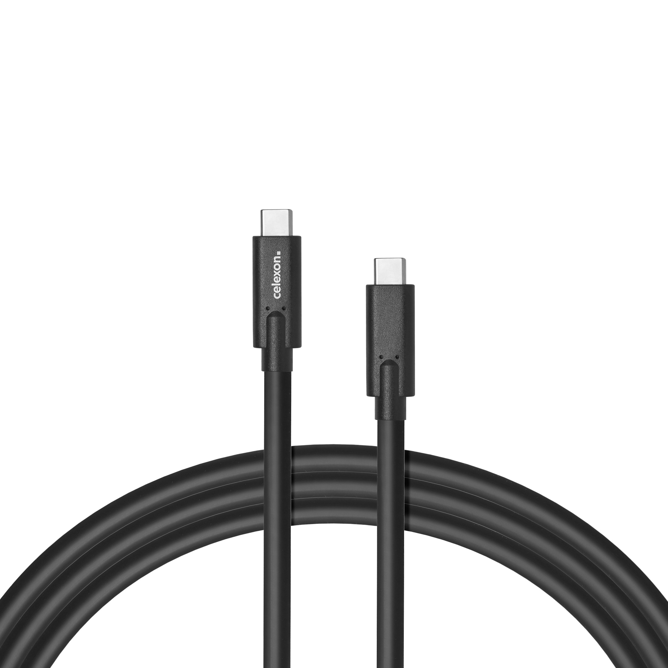 celexon USB-C Kabel - USB 3.2 Gen 2x1 0,5m schwarz