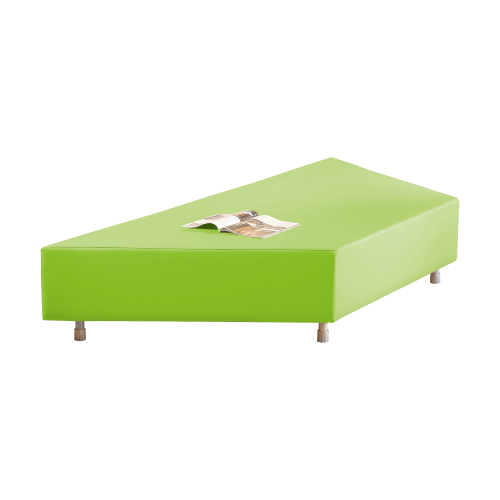 Sitzelement Trapez gross aus der Sofaserie Wellness-Oase B/H/T: 224/112x40x97 cmBezug Stoff schwer entflammbar