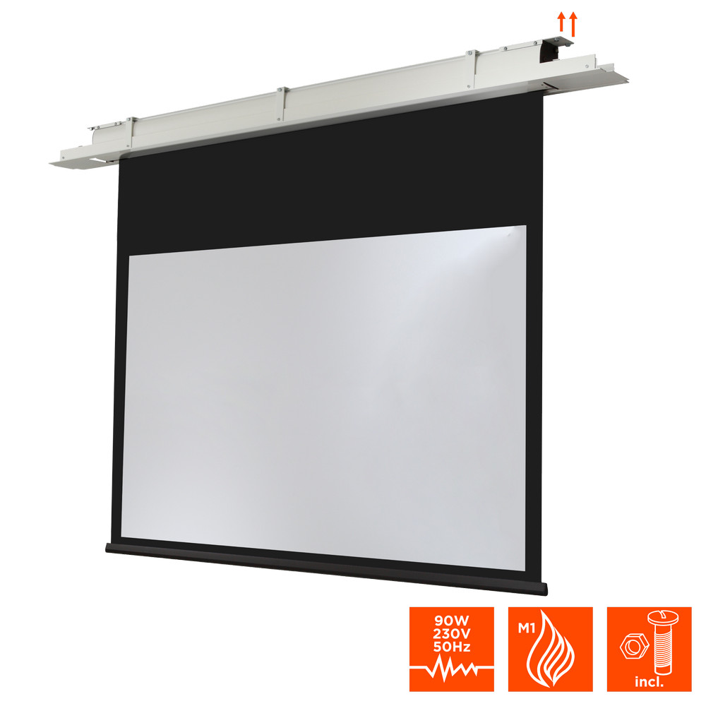 celexon Deckeneinbau Leinwand Motor Expert 300 x 187 cm