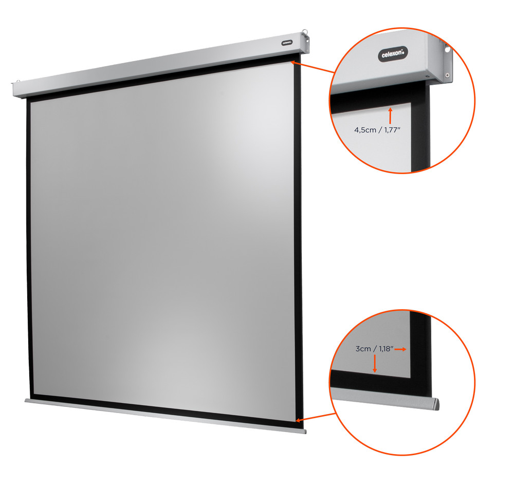 celexon Leinwand Motor Professional Plus 120 x 120 cm