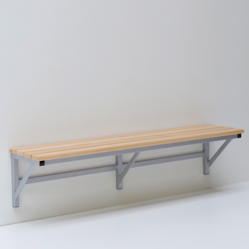 Sitzbank wandmontiert B/H/T: 150x45x35 cm
