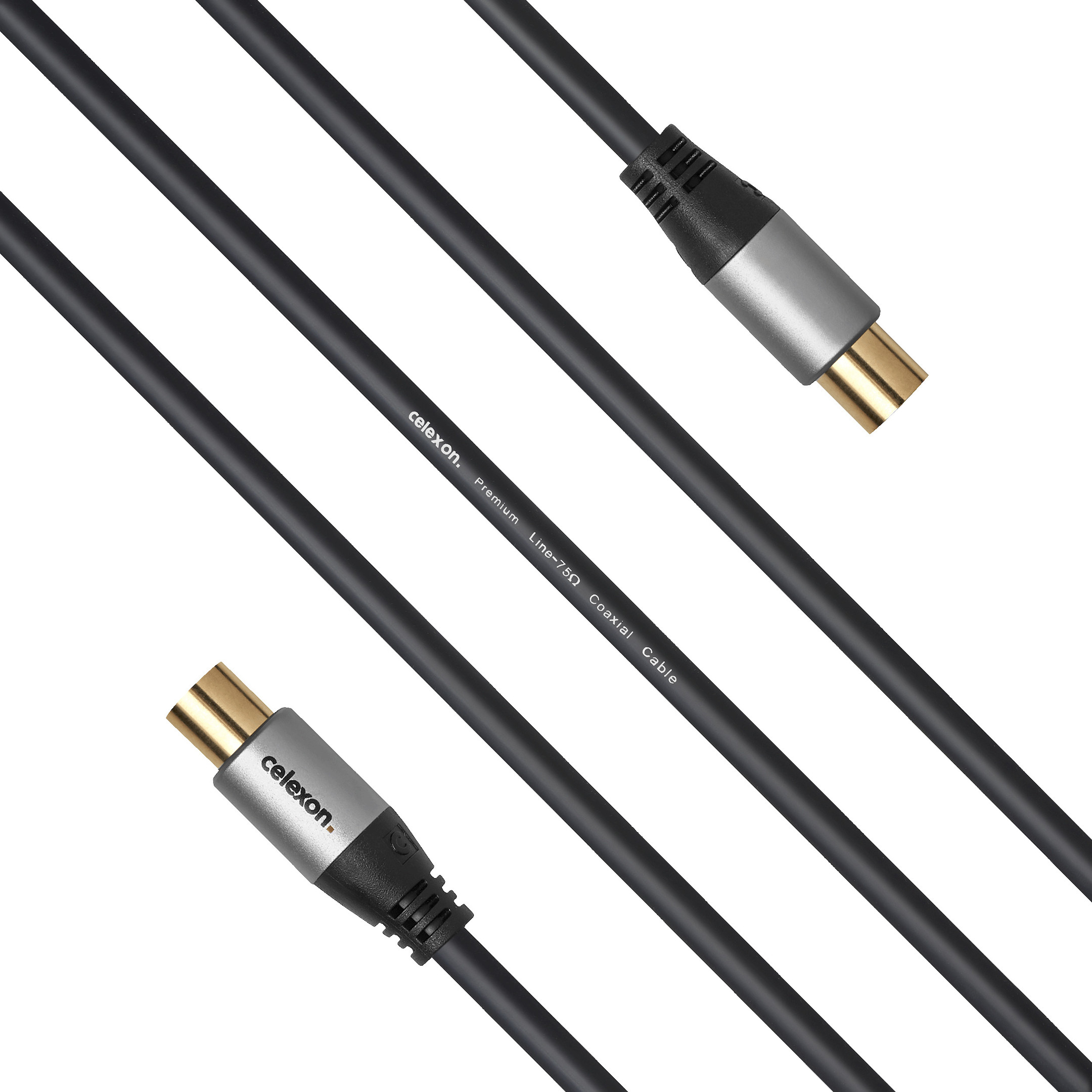 celexon IEC TV Antennenkabel 7,5m - Professional Line