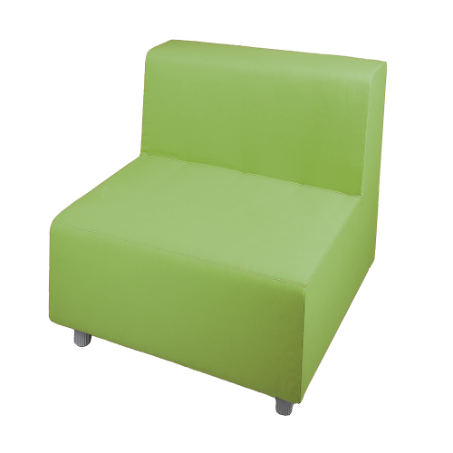Sofa-Möbelelement mit Lehne B/H/T: 70x69x72 cm, Sitzhöhe: 39 cm, mit Kunstlederbezug