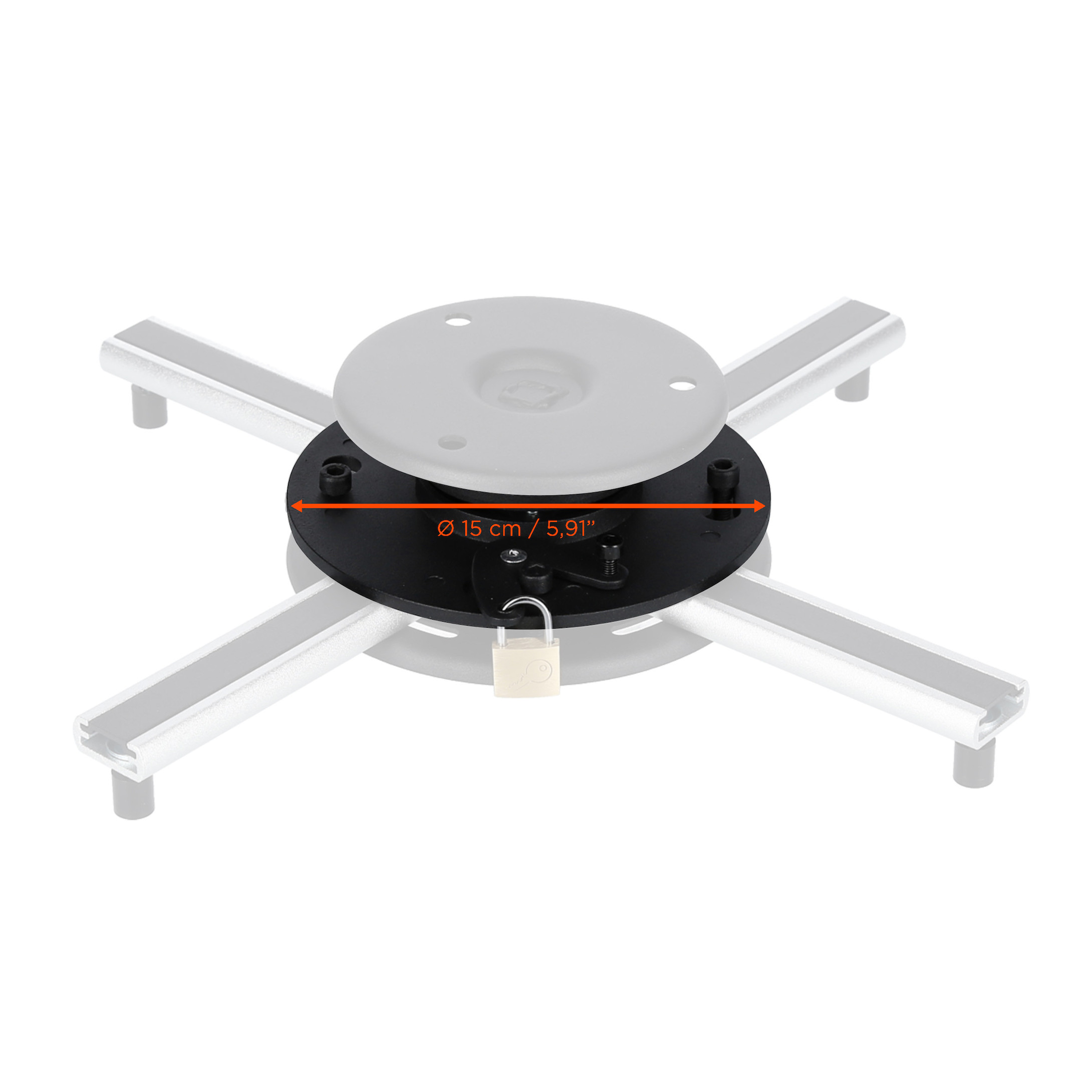 celexon Deckenhalterung universal PS Ultraflat