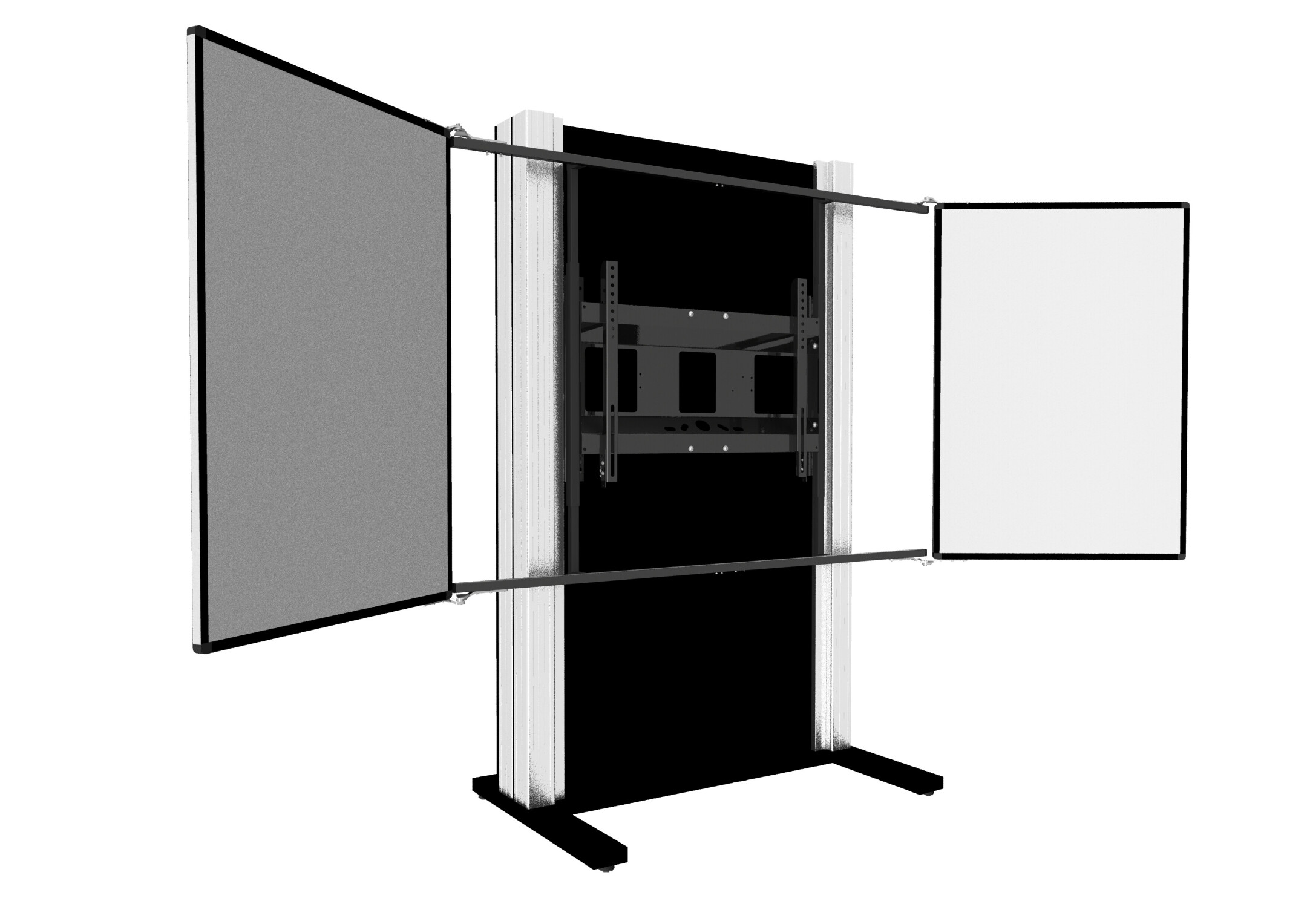 celexon Expert manuelles 2-Säulen-Pylonensystem Adjust-6586P mit Flügeln