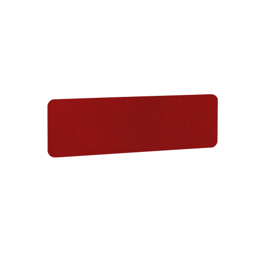 Akustikelement AKUSTIX Vario B/H/T: 140x40x1,8cm, Rot