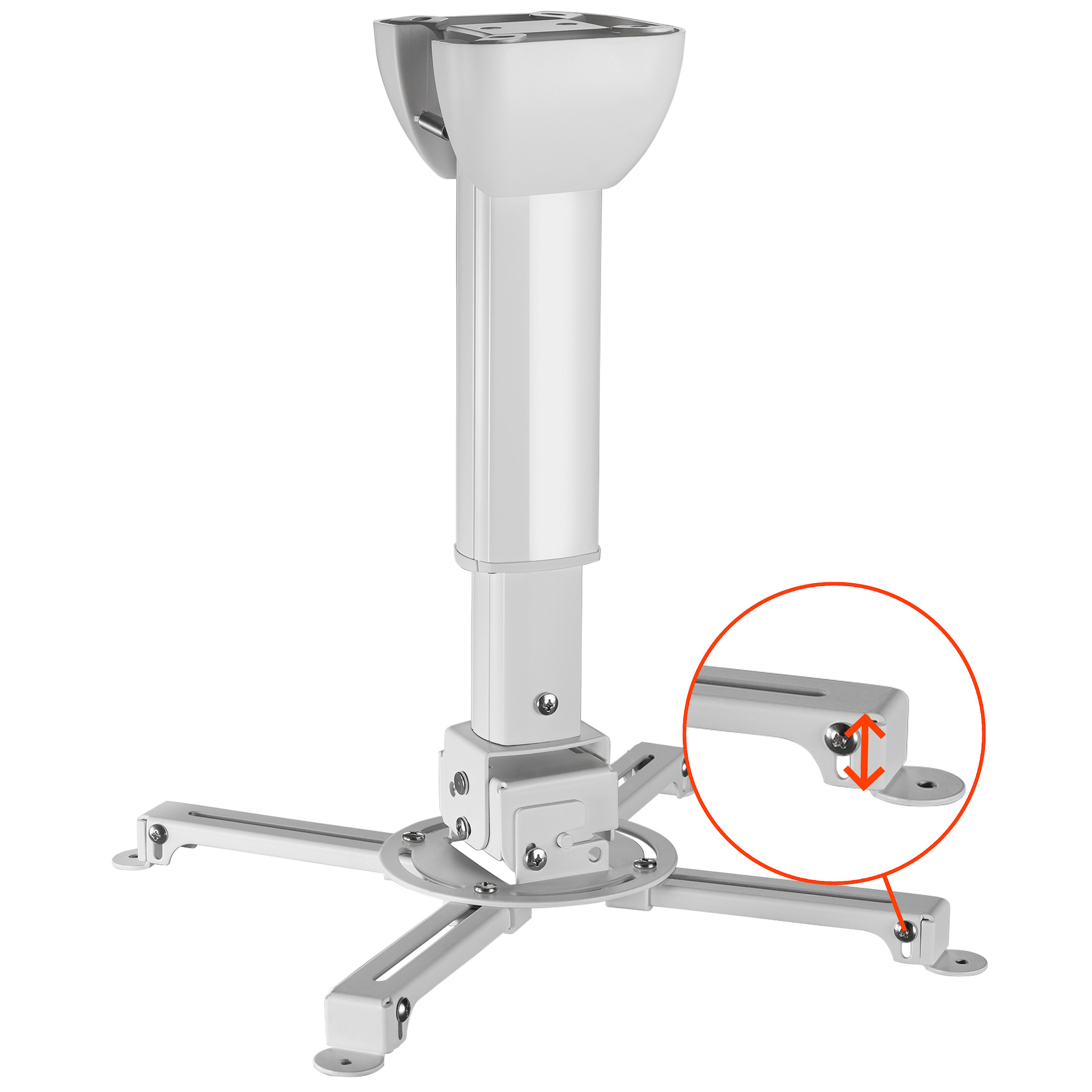 celexon Deckenhalterung universal MultiCel 4060 Pro - weiß