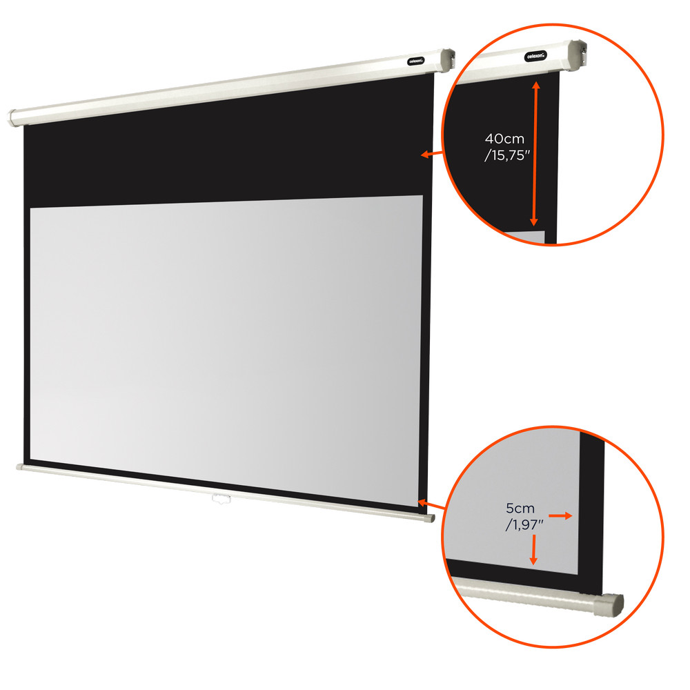 celexon Leinwand Rollo Economy 180 x 102 cm